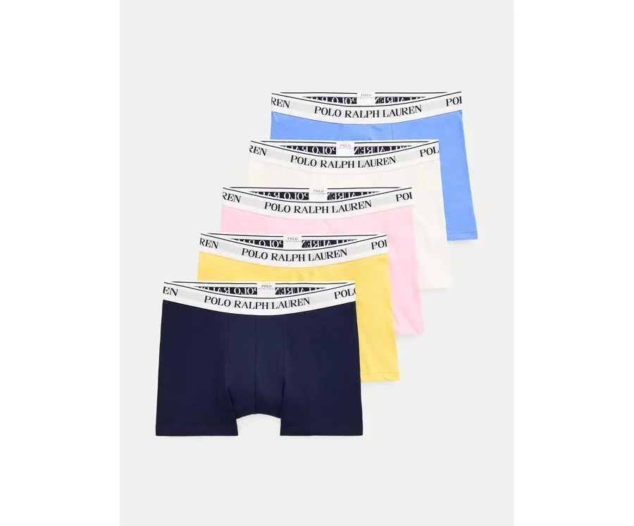 obrazek 1 Polo Ralph Lauren Komplet 5 par bokserek 714864292016 Kolorowy