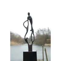 Picture Fantastic bronze garden sculpture