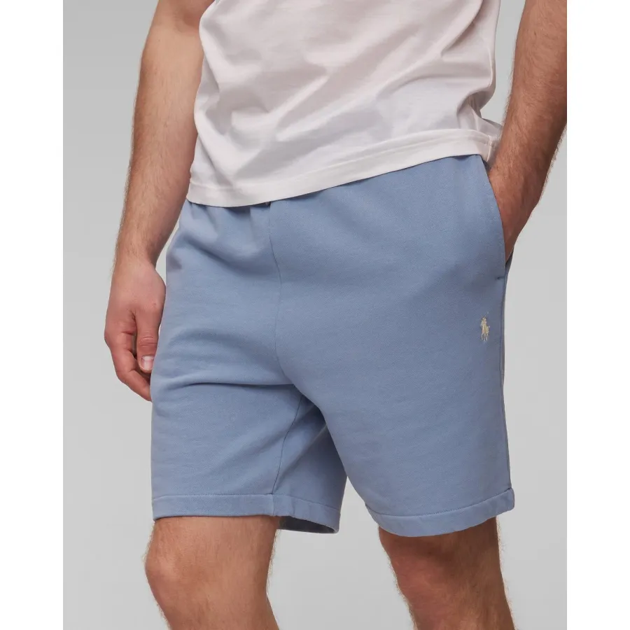 obrazek 1 Niebieskie Szorty Dresowe Męskie Polo Ralph Lauren