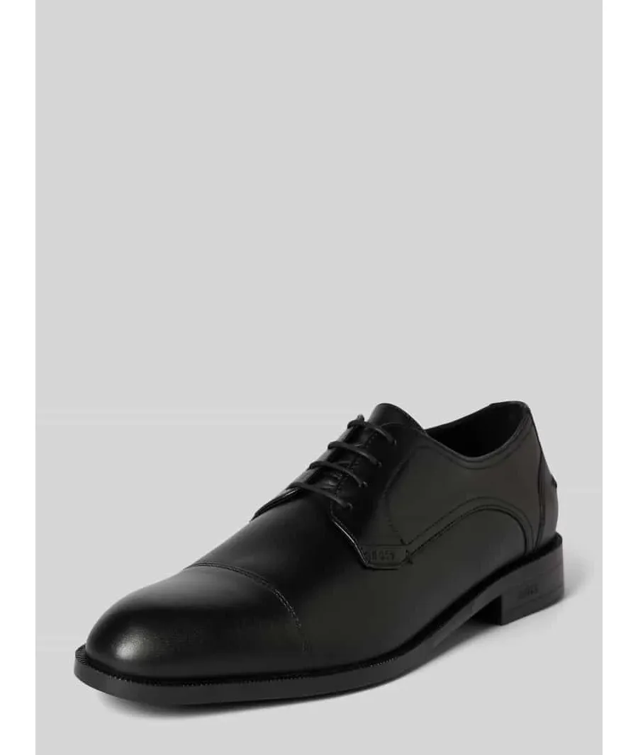 obrazek 1 Buty derby z wytłoczonym logo model ‘Tayil’
