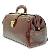 Zdjęcie Ekskluzywna torba lekarska ze skóry bydlęcej - Giudi