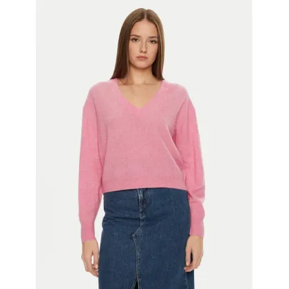 Zdjęcie American Vintage Sweter Raxow RAX18AH24 Różowy Loose Fit