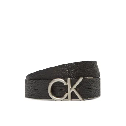 Zdjęcie Calvin Klein Pasek Męski Ck Hallmark Logo 35Mm Adj/Rev LV04D7034G Czarny