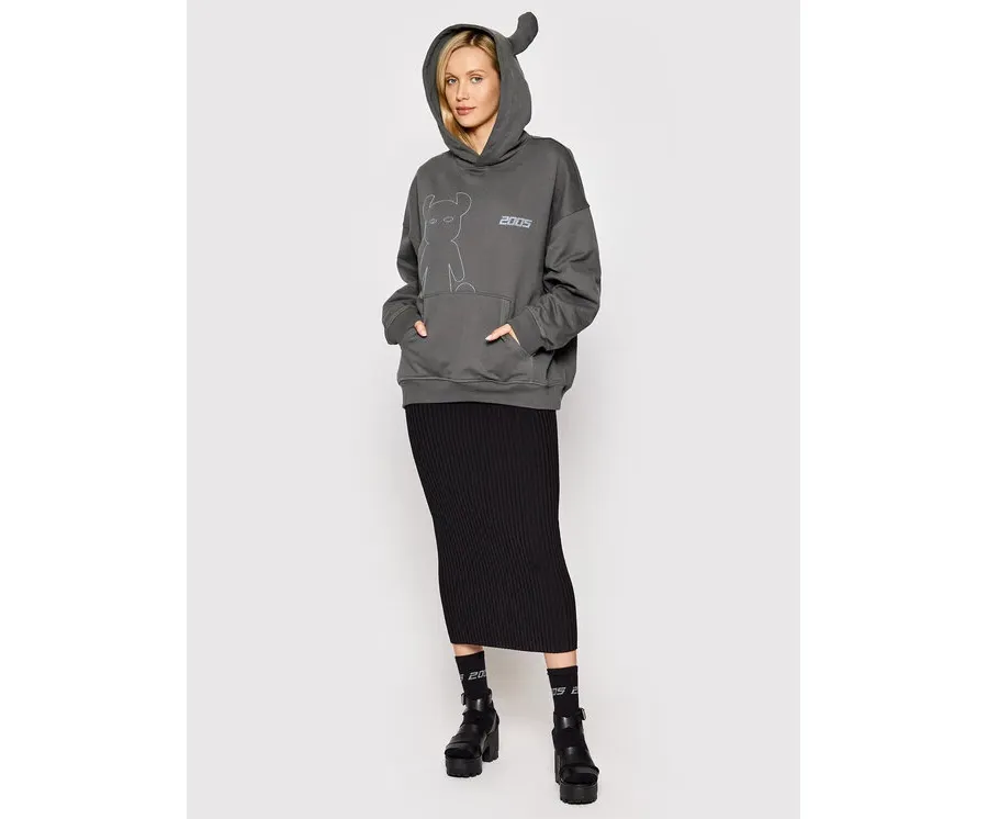 obrazek 1 2005 Bluza Unisex Horned Szary Regular Fit