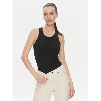 Zdjęcie Calvin Klein Top Modal Rib Tank Top K20K206406 Czarny Slim Fit