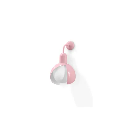 Zdjęcie Różowa lampa ścienna do pokoju dziecka