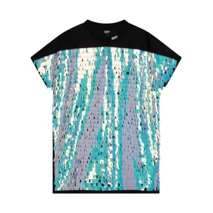 Zdjęcie DKNY Sukienka elegancka D32874 D Kolorowy Regular Fit