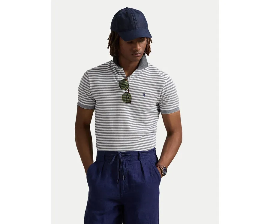 obrazek 1 Polo Ralph Lauren Polo 710974596001 Niebieski Custom Slim Fit