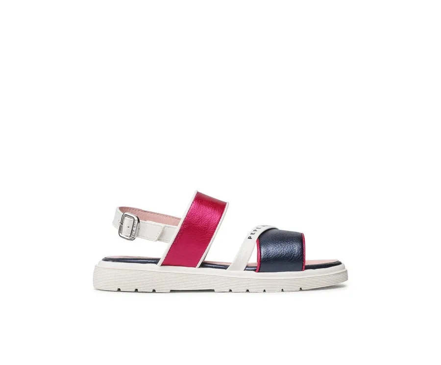 obrazek 1 Pepe Jeans Sandały Wendy Logo PGS90183 Różowy