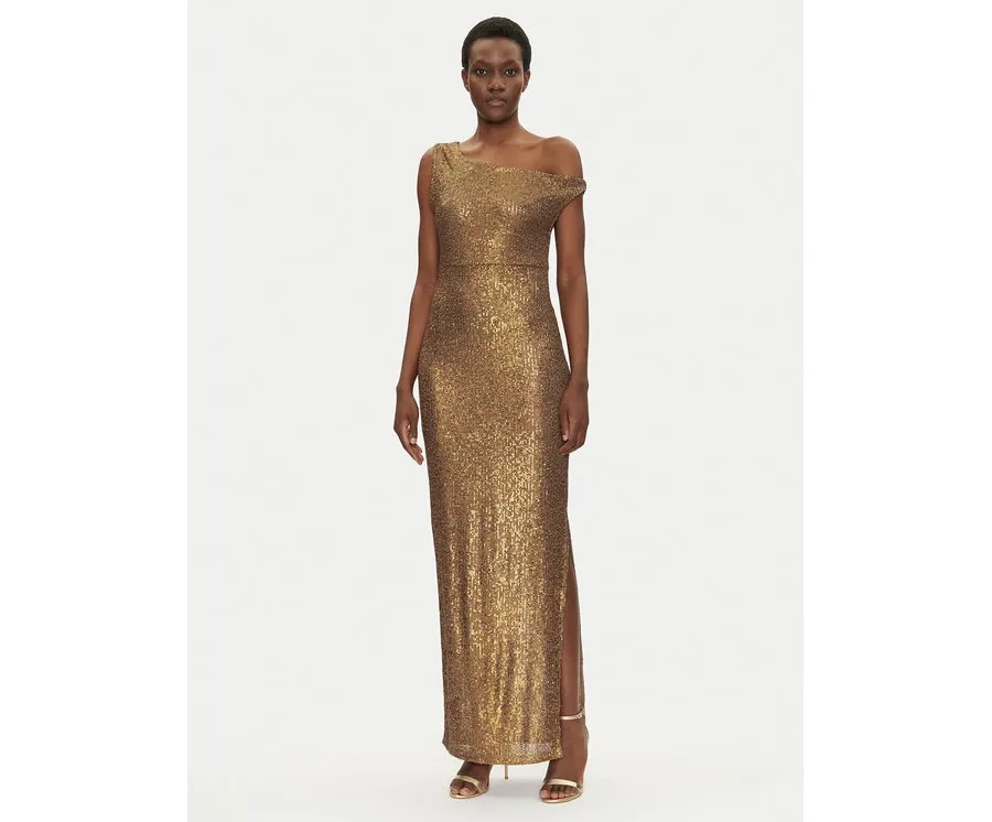 obrazek 1 NORMA KAMALI Sukienka wieczorowa ST4243SQG69151 Złoty Slim Fit