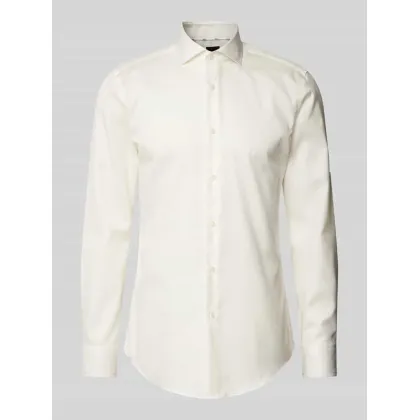 Zdjęcie Koszula biznesowa o kroju slim fit z drobnego twillu