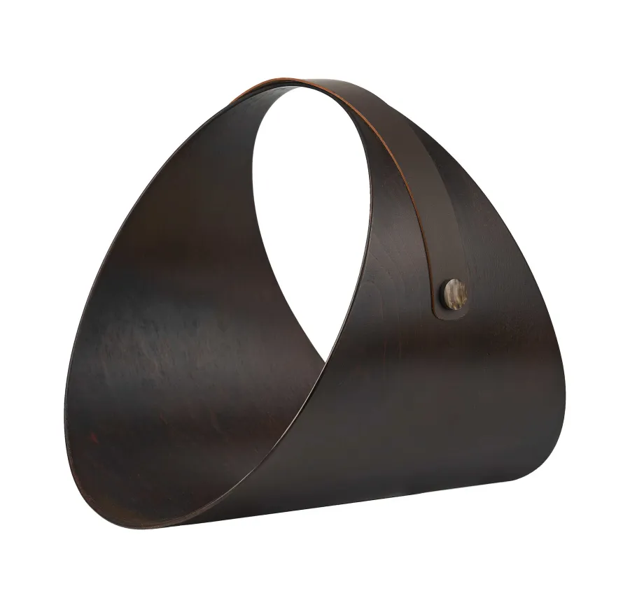 obrazek 1 Wyjątkowy stojak na drewno do kominka / stojak na czasopisma Ø36 cm