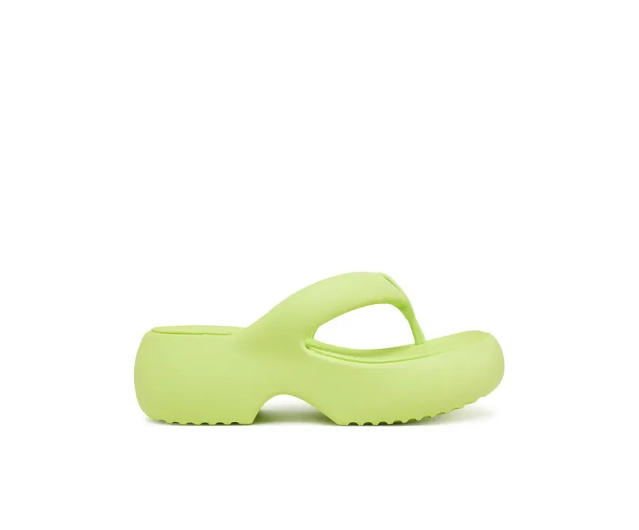 obrazek 1 Melissa Japonki Melissa Free Fuzzy Platform Ad M 35875 Żółty
