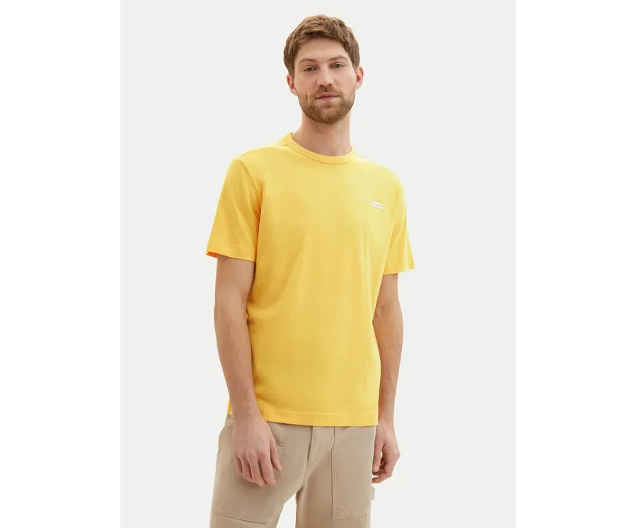 obrazek 1 Tom Tailor T-Shirt 1040821 Żółty Regular Fit