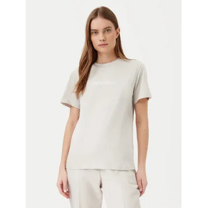 Zdjęcie Calvin Klein T-Shirt Hero Logo K20K205448 Szary Regular Fit
