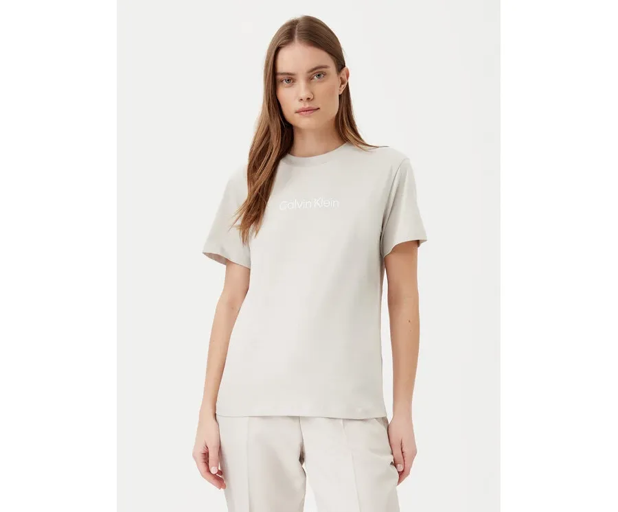 obrazek 1 Calvin Klein T-Shirt Hero Logo K20K205448 Szary Regular Fit