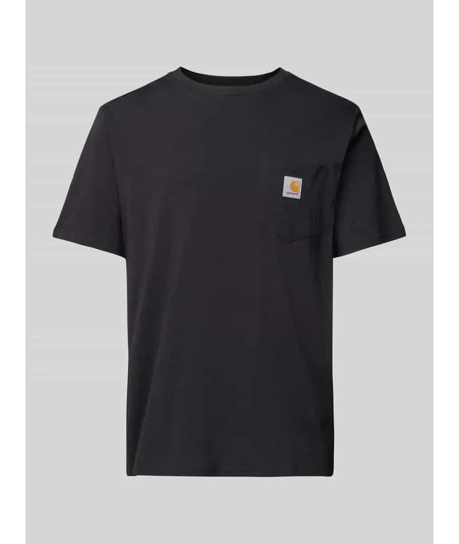 obrazek 1 T-shirt z kieszenią na piersi