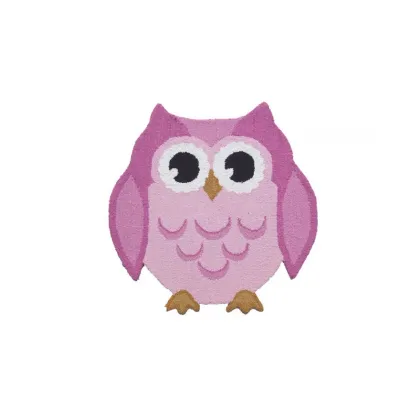 Zdjęcie Dywan dziecięcy Animals Owl Pink