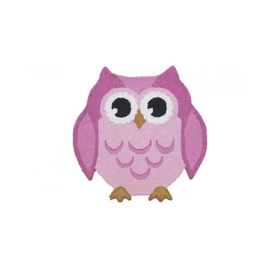 obrazek 1 Dywan dziecięcy Animals Owl Pink