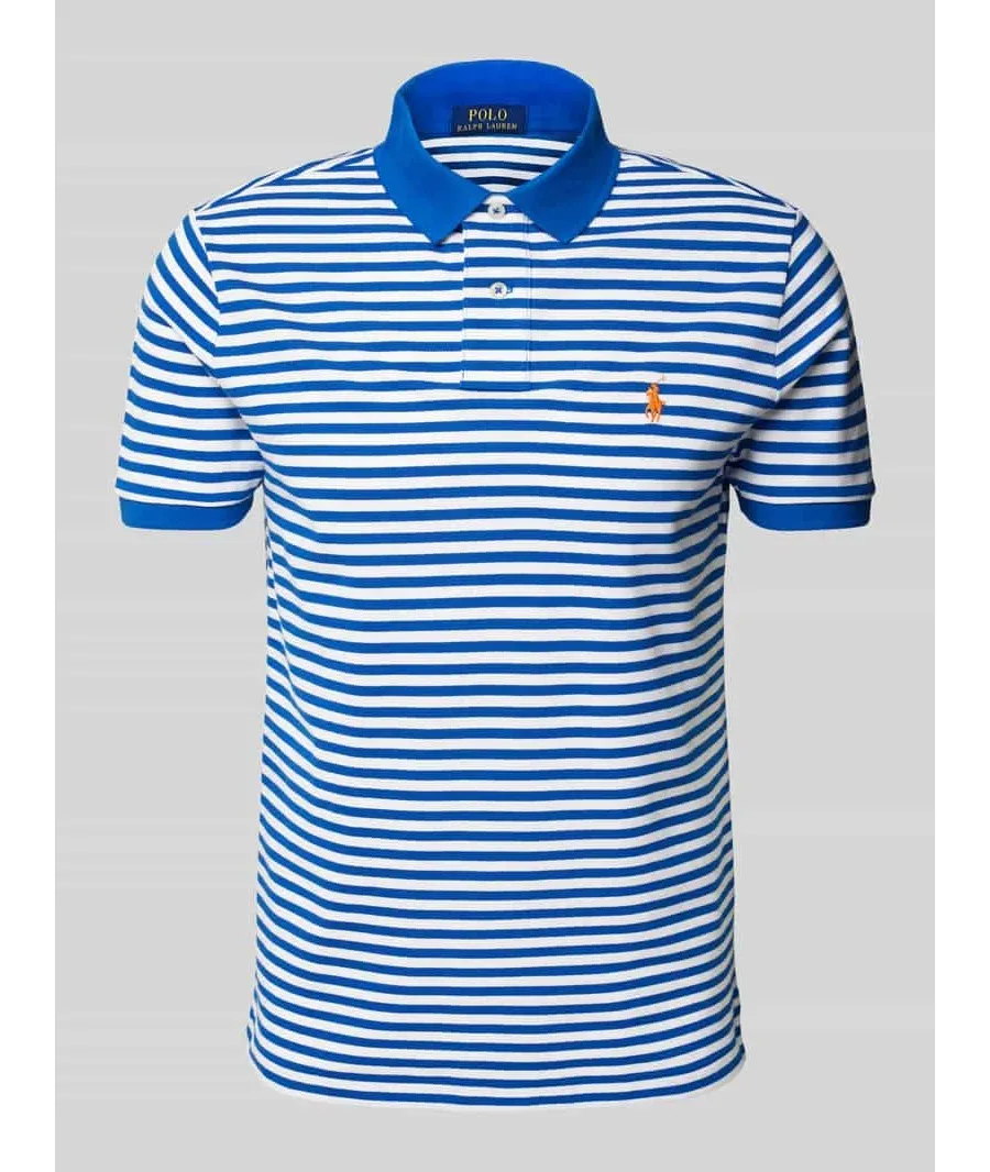 obrazek 1 Koszulka polo o kroju custom slim fit z wyhaftowanym logo