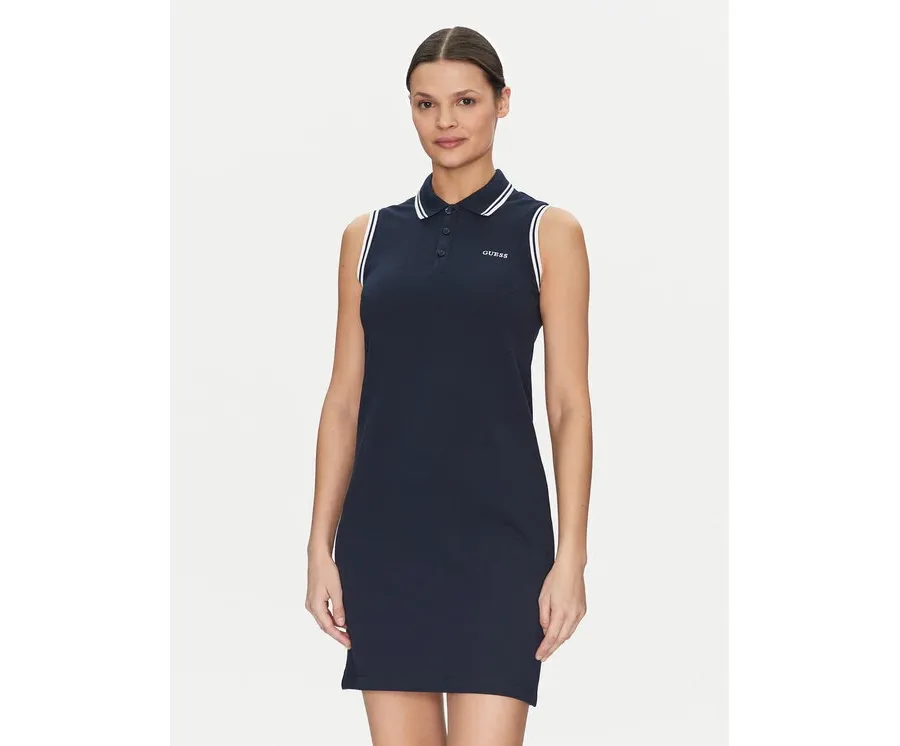 obrazek 1 Guess Sukienka codzienna V5GK04 KCOK1 Granatowy Regular Fit