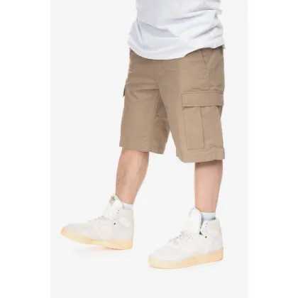 Zdjęcie Carhartt WIP szorty bawełniane Aviation Short kolor brązowy I028245.8Y02