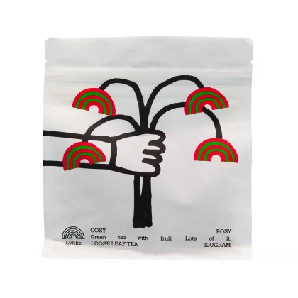 Zdjęcie Lykke herbata zielona COSY ROSY 120g LYKKE