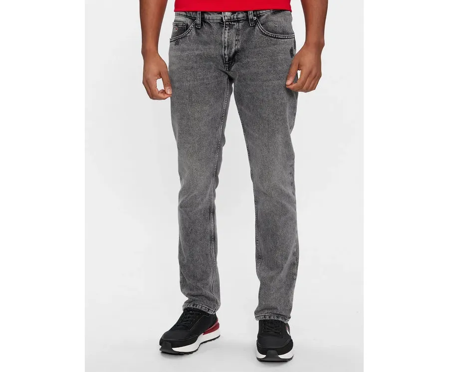 obrazek 1 Tommy Jeans Jeansy Scanton DM0DM18157 Szary Slim Fit
