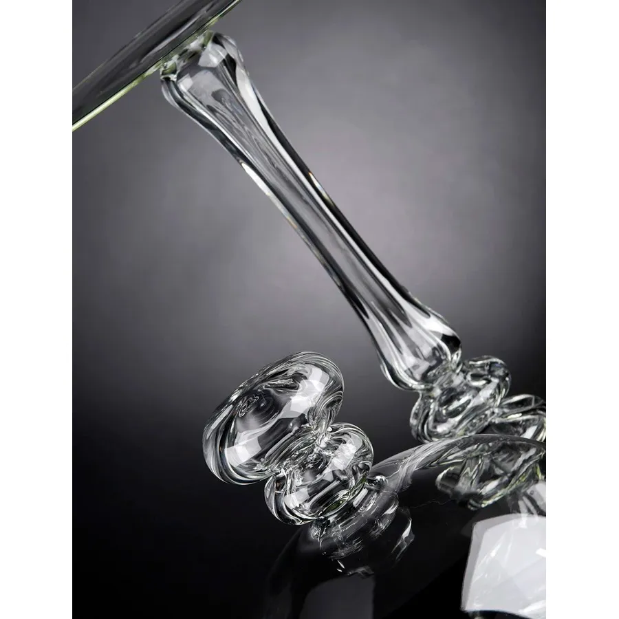 picture 5 Glass plateau on a long leg with shade - Luxury Products