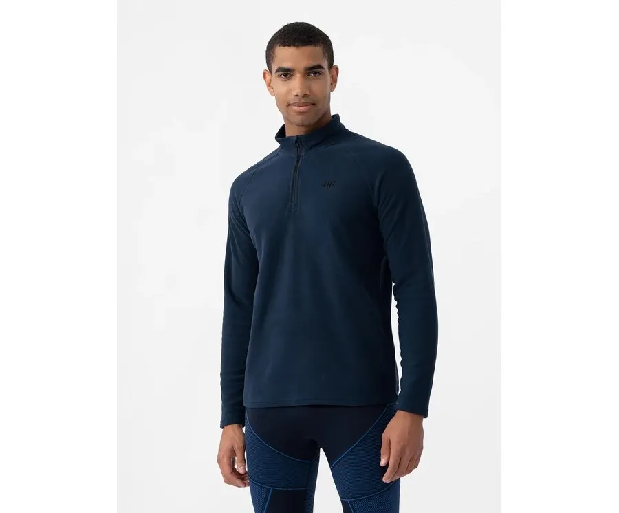 obrazek 1 4F Bielizna termoaktywna górna 4FAW23UFLEM034 Granatowy Slim Fit