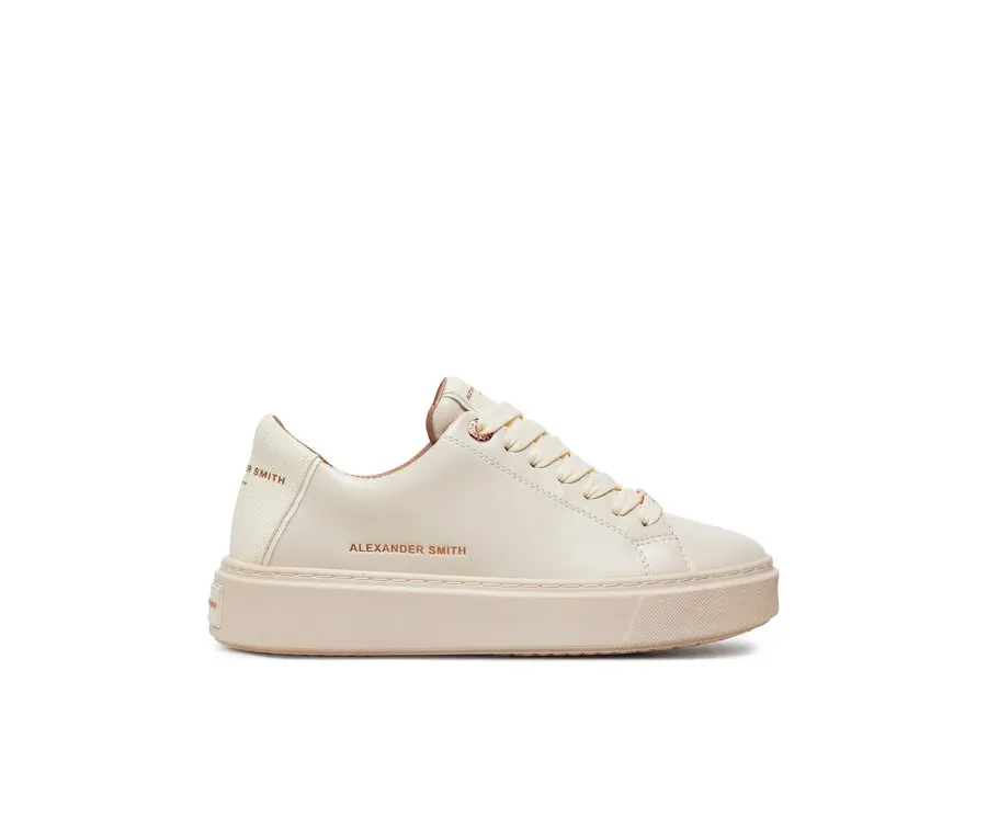 obrazek 1 Alexander Smith Sneakersy London 8373 Écru