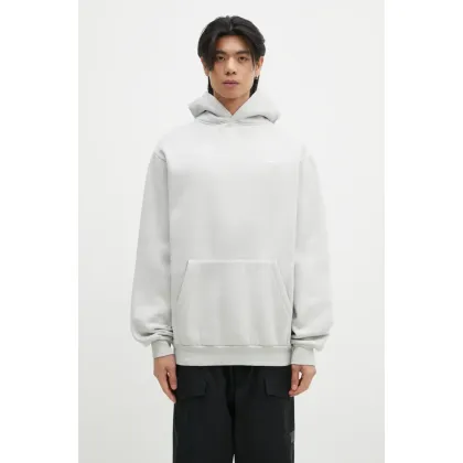 Zdjęcie Butter Goods bluza Basic Pullover Hood męska kolor szary z kapturem gładka BG243203