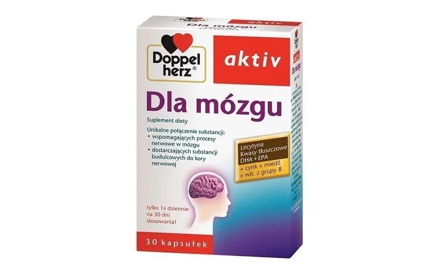 obrazek 1 Doppelherz Aktiv Dla Mózgu, Kapsułki DOPPELHERZ