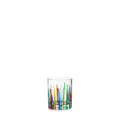 Zdjęcie Stylowy komplet 6 szklanek likierowych z Włoch (78 ml)