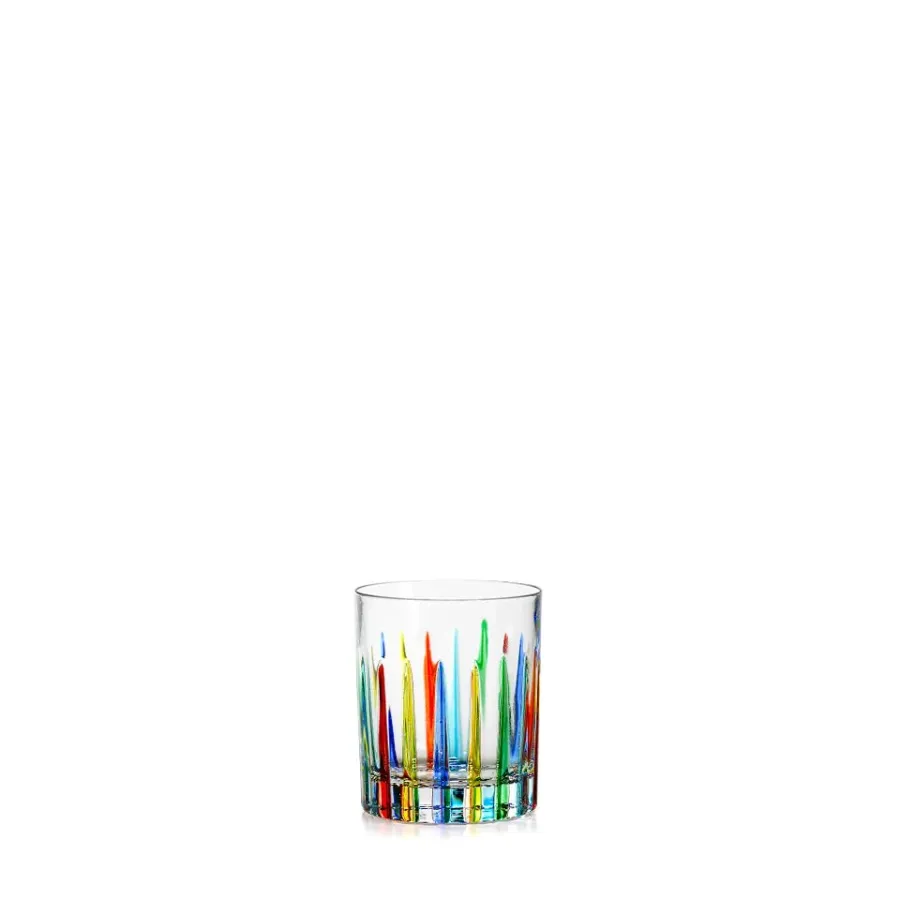 obrazek 1 Stylowy komplet 6 szklanek likierowych z Włoch (78 ml)