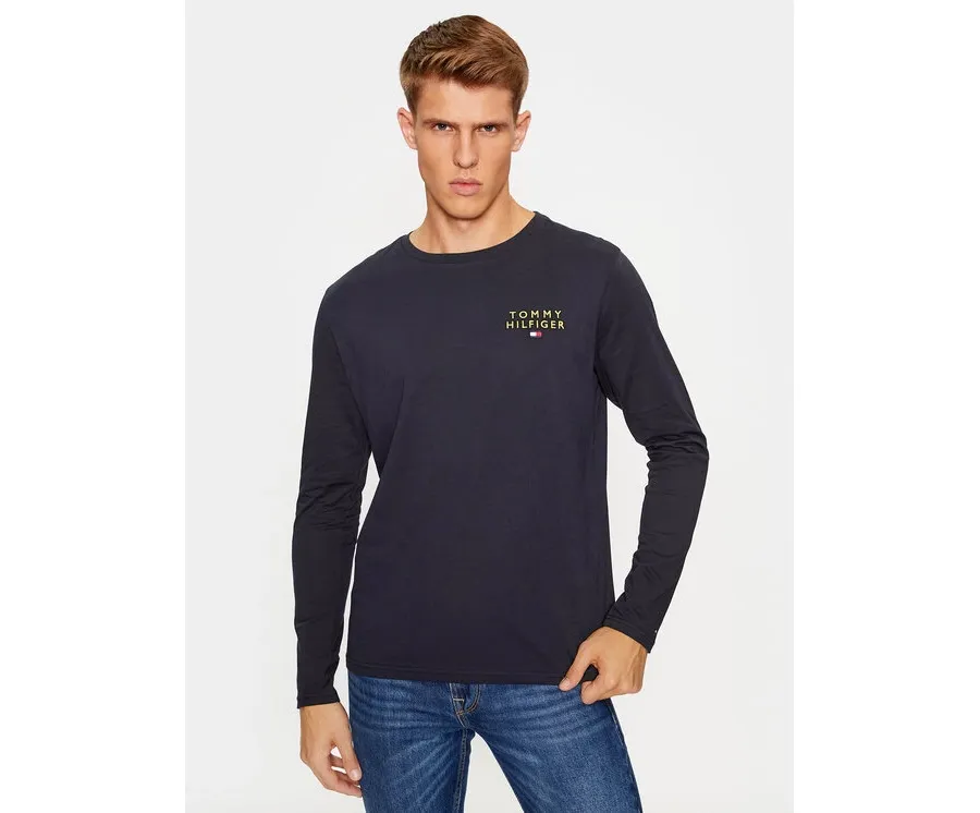 obrazek 1 Tommy Hilfiger Longsleeve UM0UM03067 Granatowy Regular Fit