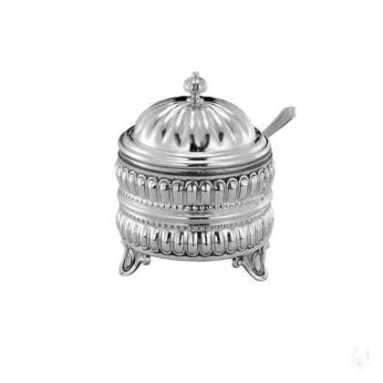 Zdjęcie Srebrne naczynie na miód Meridiani – Zaramella Argenti