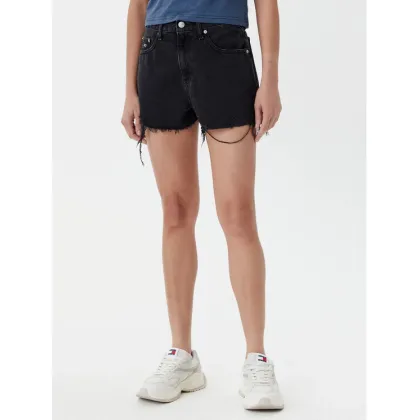 Zdjęcie Tommy Jeans Szorty jeansowe DW0DW20097 Czarny Regular Fit