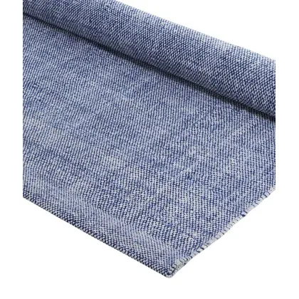 Picture Blue polyester carpet 300×300 cm for outdoor use