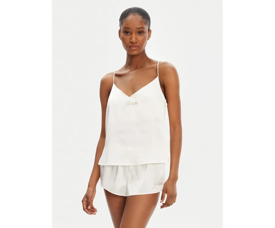 obrazek 1 Juicy Couture Koszulka piżamowa JCLCT125511 Écru Regular Fit