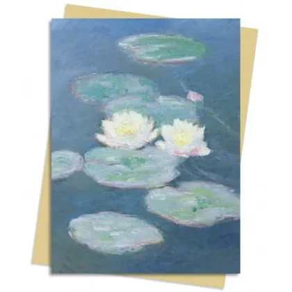 Zdjęcie Pakiet kartek na życzenia (Monet: Lilie wodne, wieczór) - Flame Tree Publishing