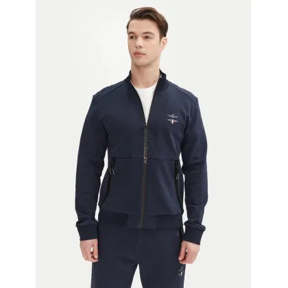 Zdjęcie Aeronautica Militare Bluza 251FE1986F581 Granatowy Regular Fit