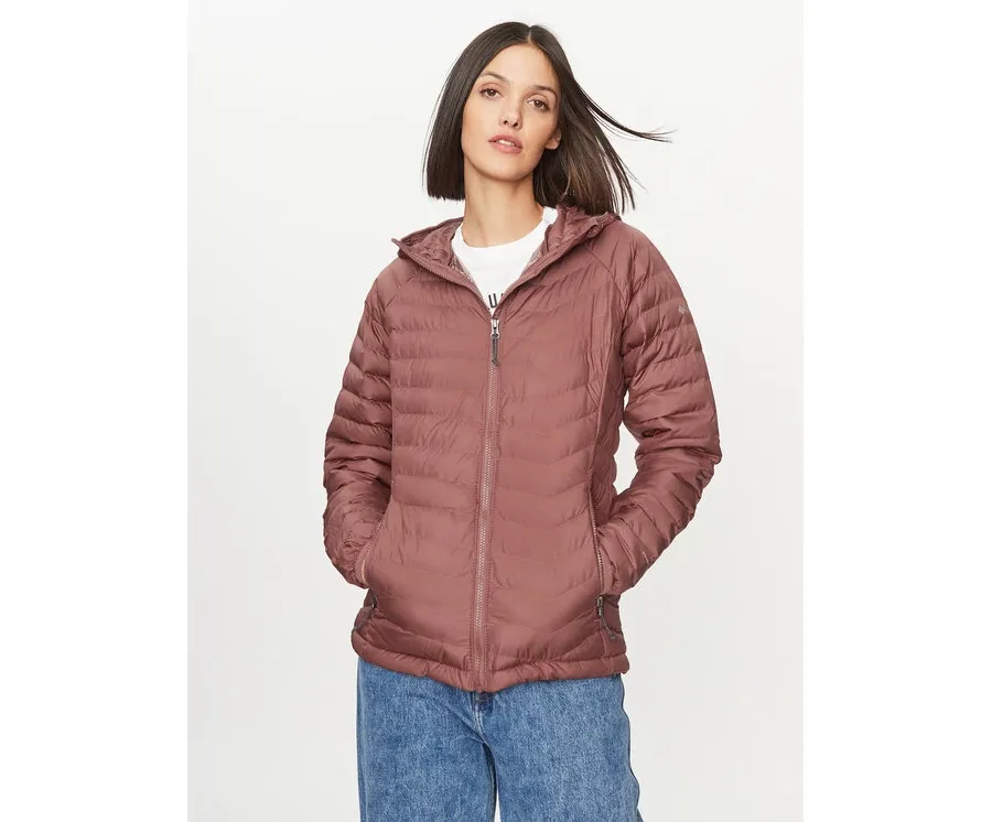 obrazek 1 Columbia Kurtka przejściowa Powder Lite™ Hooded Jacket Różowy Regular Fit