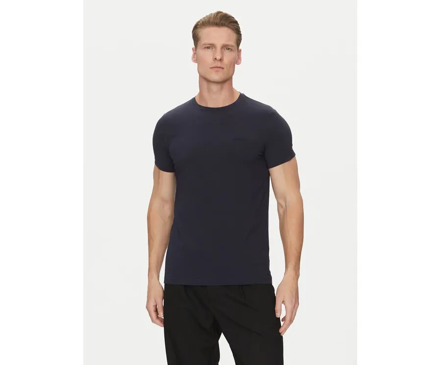 obrazek 1 Calvin Klein T-Shirt K10K112724 Granatowy Slim Fit