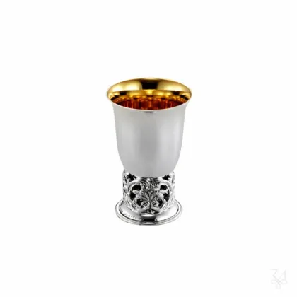 Picture Beautiful, stylish silver drinking cup Casting Nicola - Zaramella Argenti
