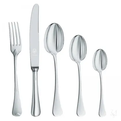 Zdjęcie 88-elementowy elegancki komplet sztućców w skrzynce - Zaramella Argenti