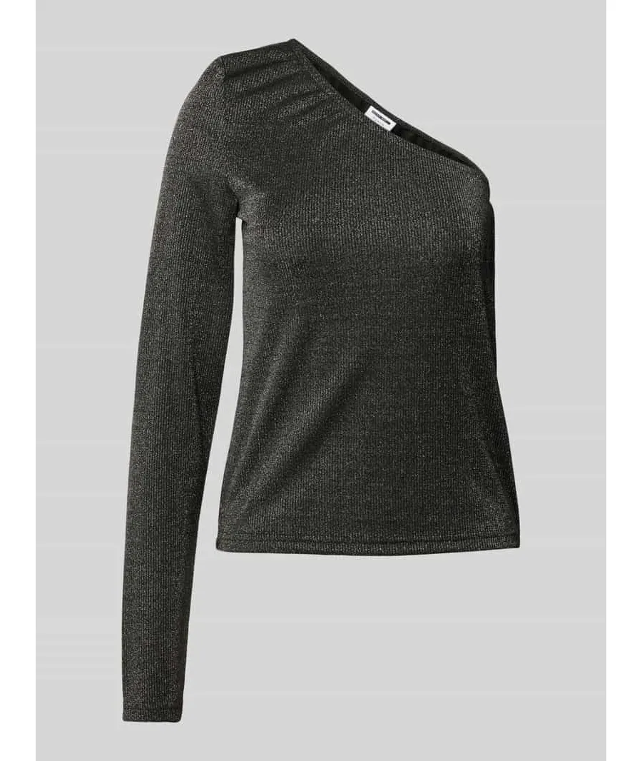 obrazek 1 Noisy May Bluzka Maleen 27031919 Szary Slim Fit