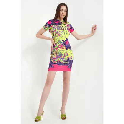 Zdjęcie Sukienka mini VERSACE JEANS COUTURE Versace Jeans Couture
