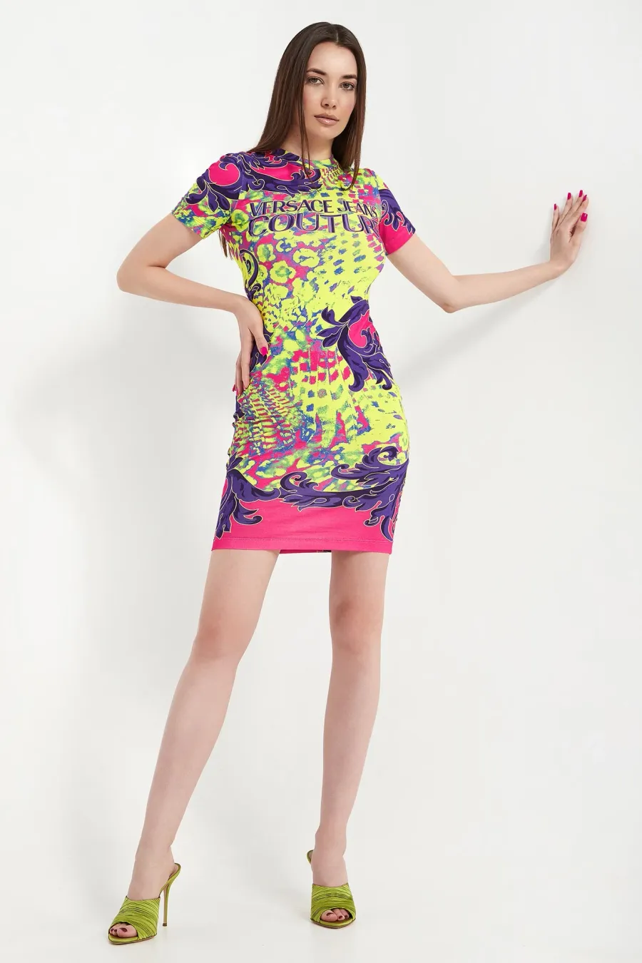 obrazek 1 Sukienka mini VERSACE JEANS COUTURE Versace Jeans Couture