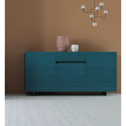 Zdjęcie Kredens DALLAS z drewnianymi nóżkami - Fratelli Mirandola